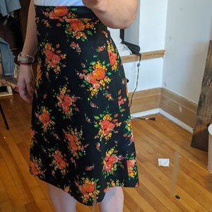 Vintage/ retro midi skirt